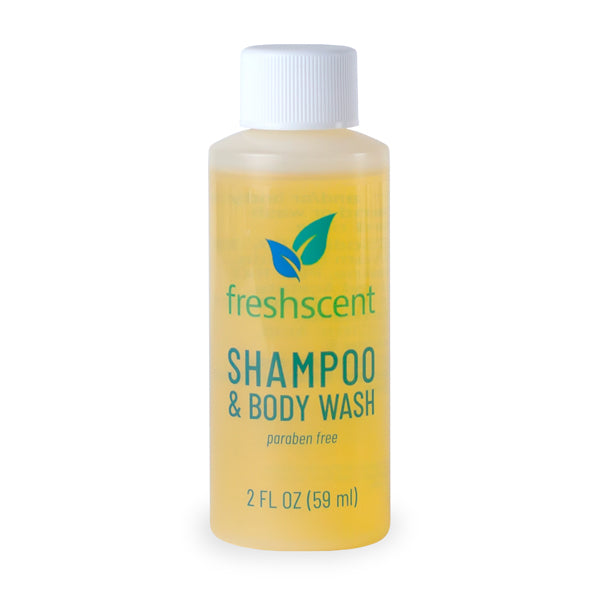 Freshscent FS2US 2 oz. Shampoo and Body Bath (clear bottle) (USA)