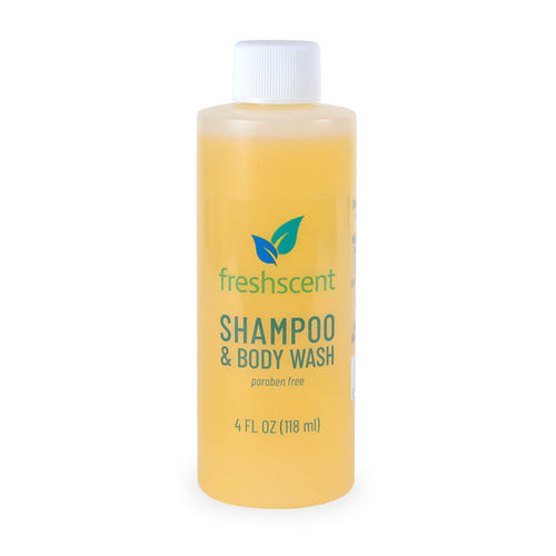 FreshScent FS4 2-in-1 Shampoo and Body Bath - 4 oz. bottle (Case)