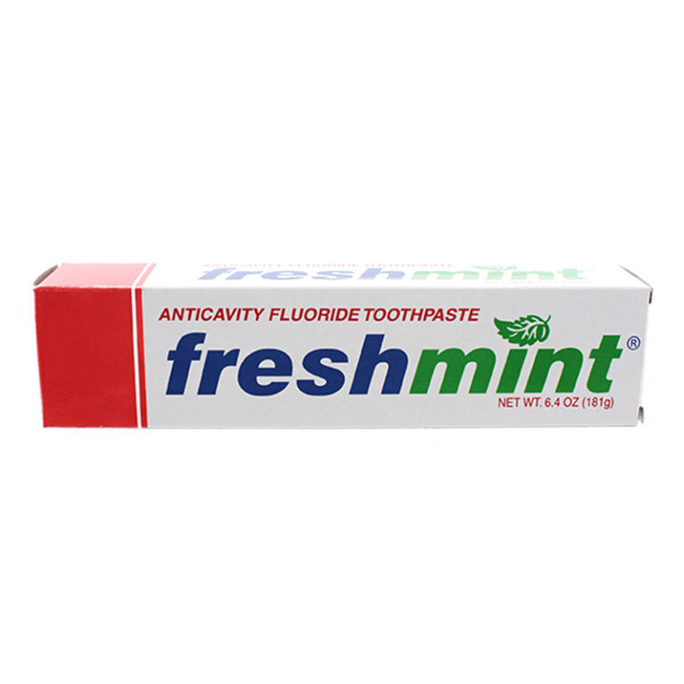 FreshMint TP64 6.4 oz. Fluoride Toothpaste - Boxed (Case)