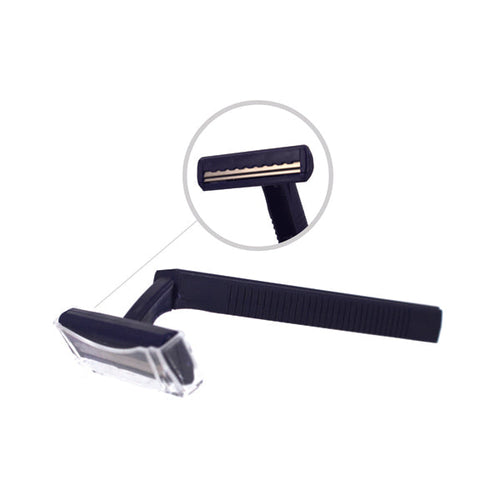 NWI RAZ2 Twin Blade Razors - Navy Blue Handle (Case)