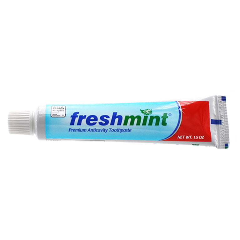 FreshMint TPADA15 Fluoride Toothpaste 1.5 oz. - ADA Approved (Case)