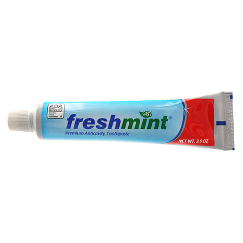 FreshMint TPADA3 Fluoride Toothpaste 3 oz. - ADA Approved (Case)