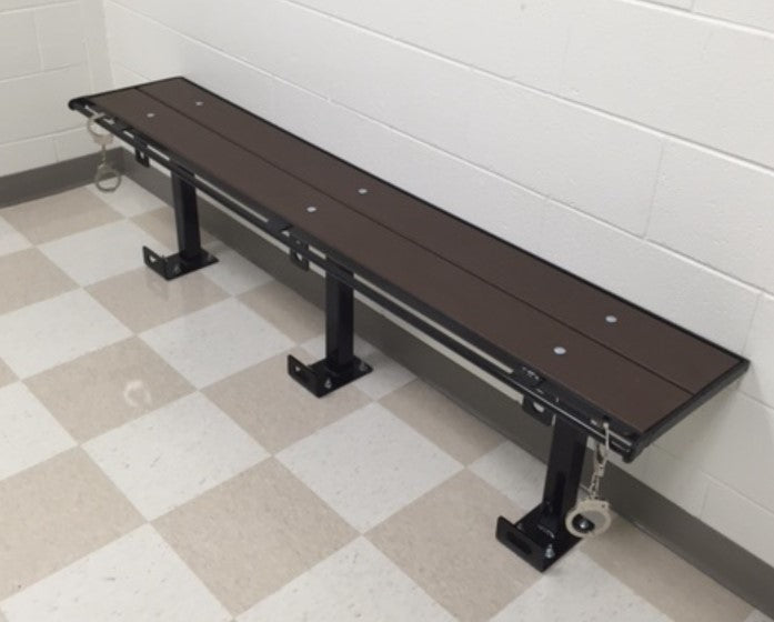 Prisoner Bench without Backrest | American Detention Supplies ...