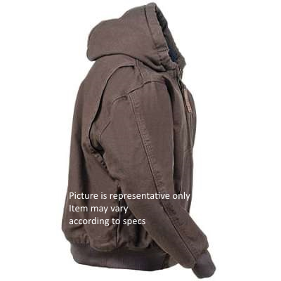 Prison Inmate Hooded Quilt Lined Coat | ADS - Anchortex